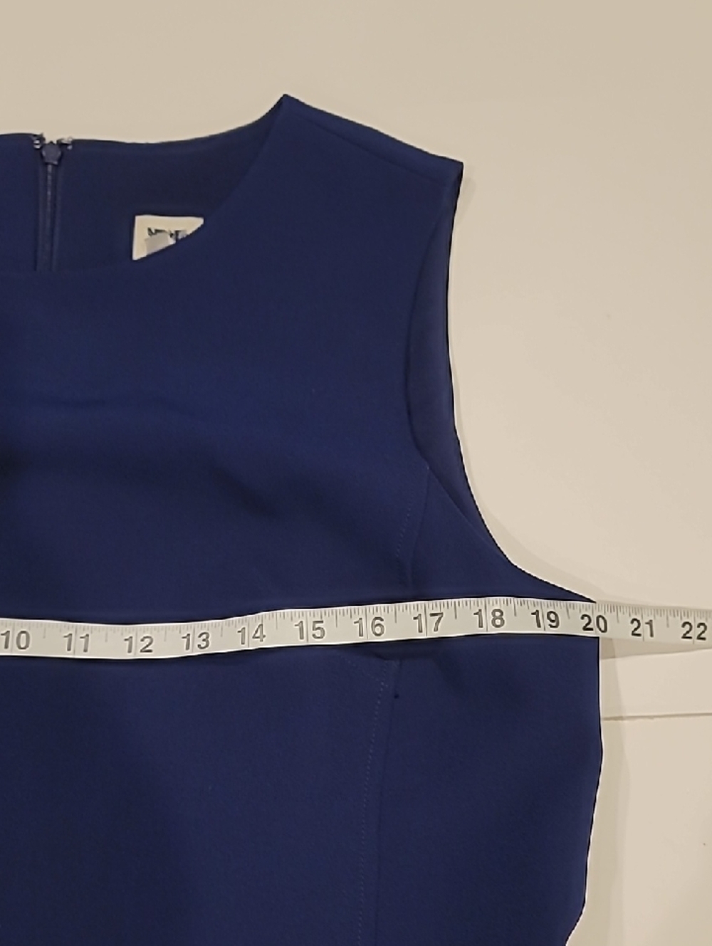 Anne Klein Navy Blue Two-Piece Dress Suit 14 - Picture 15 of 16